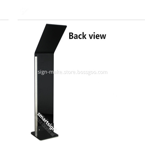A4 Portrait Acrylic Poster Holder Freestanding
